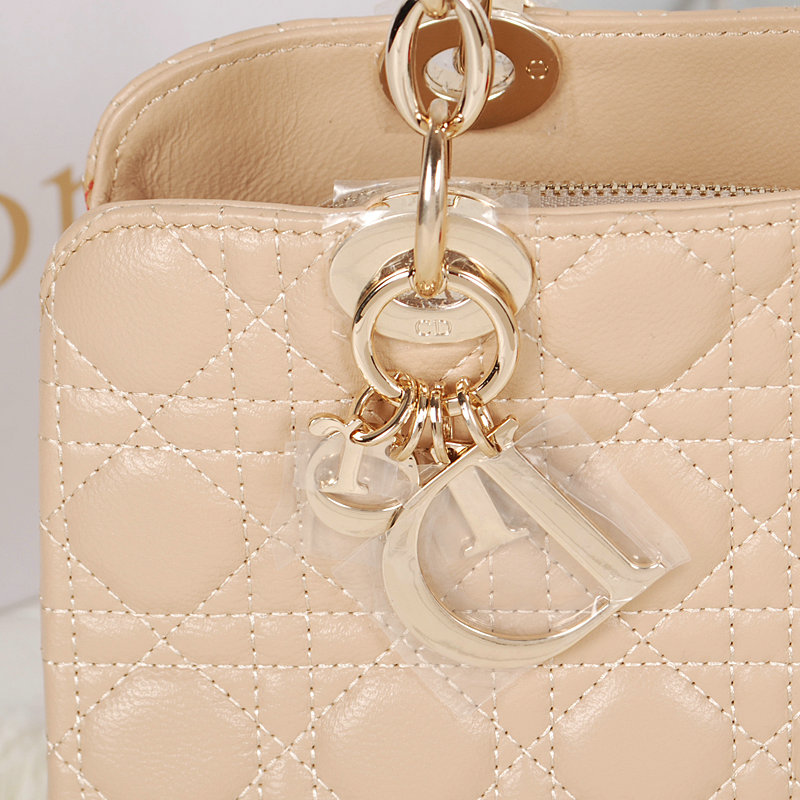 dior soft tote lambskin 52232 apricot